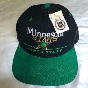 MINNESOTA NORTH STARS SNAPBACK VINTAGE CAP/HAT